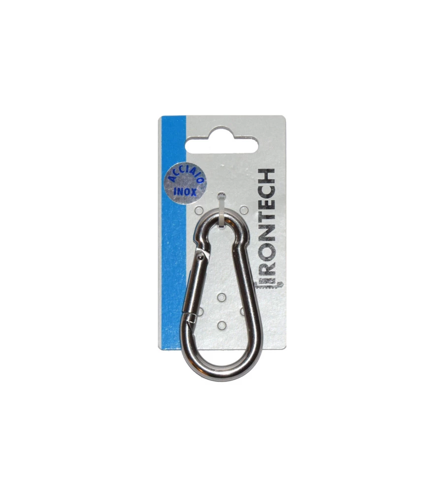 MOSCHETTONE POMPIERE Ø 8 X 80 MM. IN ACCIAIO INOX A4 - AISI 316