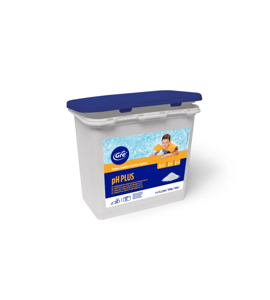 ELEVATORE DI PH GRANULARE PER PISCINE GRE 1KG