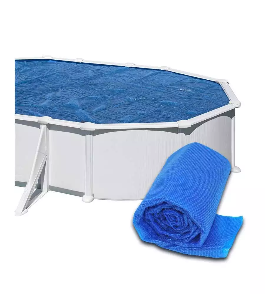 TELO DI COPERTURA GRE PER PISCINA FUORI TERRA OVALE 730X375 CM - COD. CPR0V730