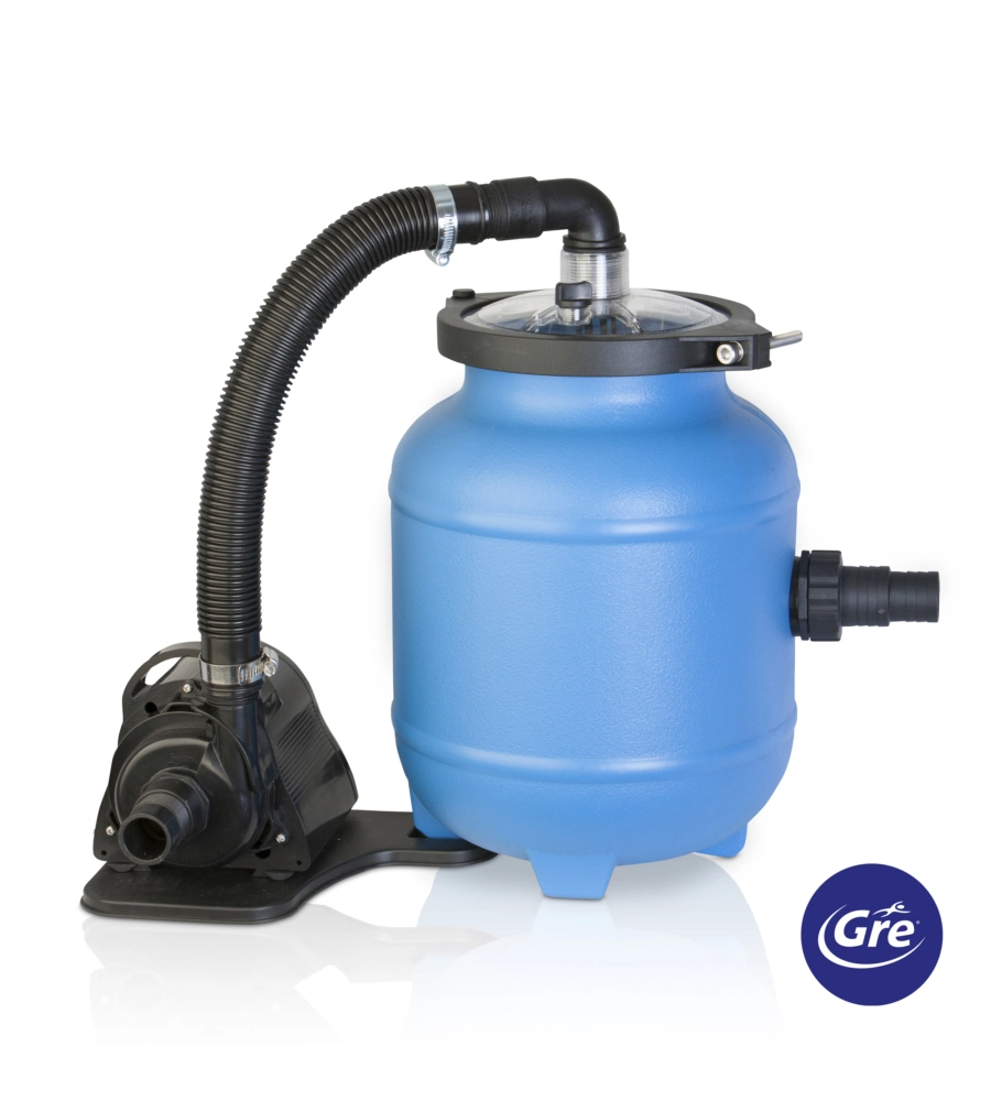 DEPURATORE A CARTUCCIA GRE "AQUALOON" PER PISCINE CON VASCA 200 MM 4 M³/H