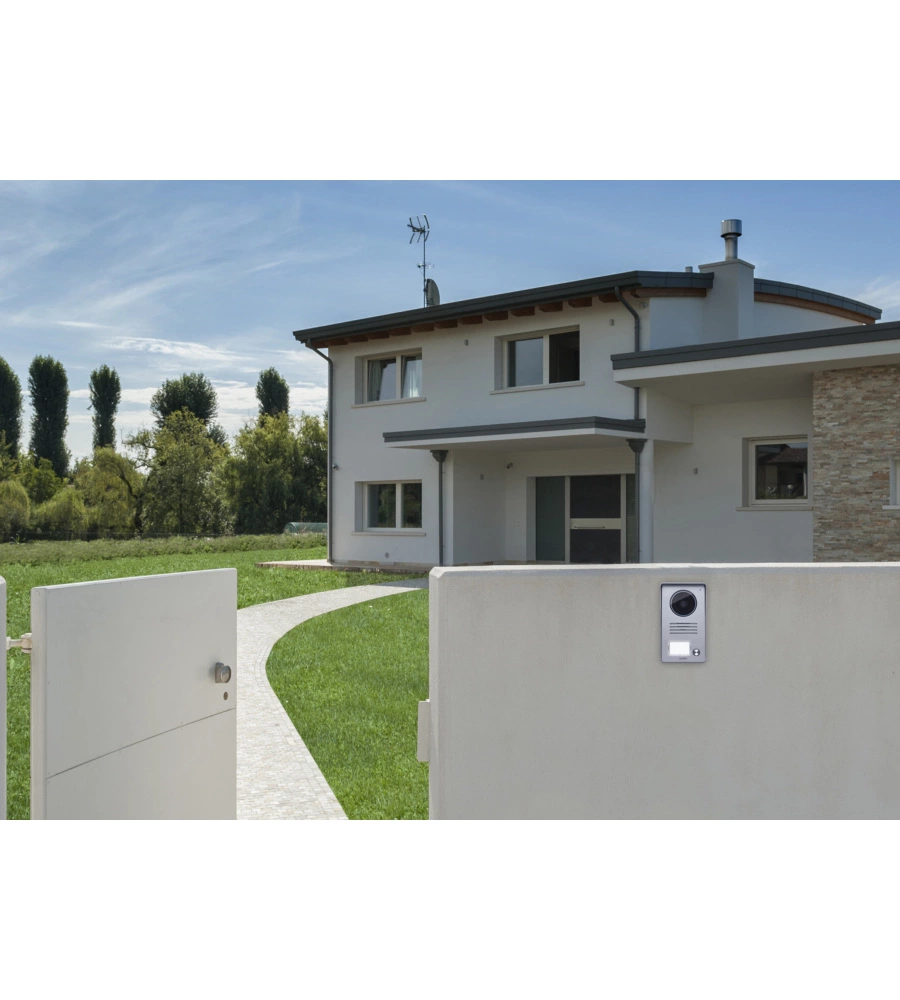 KIT VIDEOCITOFONICO DA PARETE MONOFAMILIARE VIMAR CON VIVAVOCE INTERCOMUNICANTE