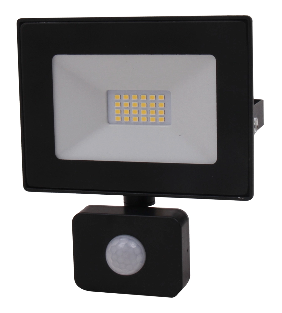 FARETTO LED CON SENSORE 10 WATT 600 LM