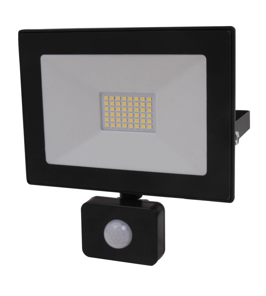 FARETTO LED CON SENSORE 30 WATT 2.400 LM