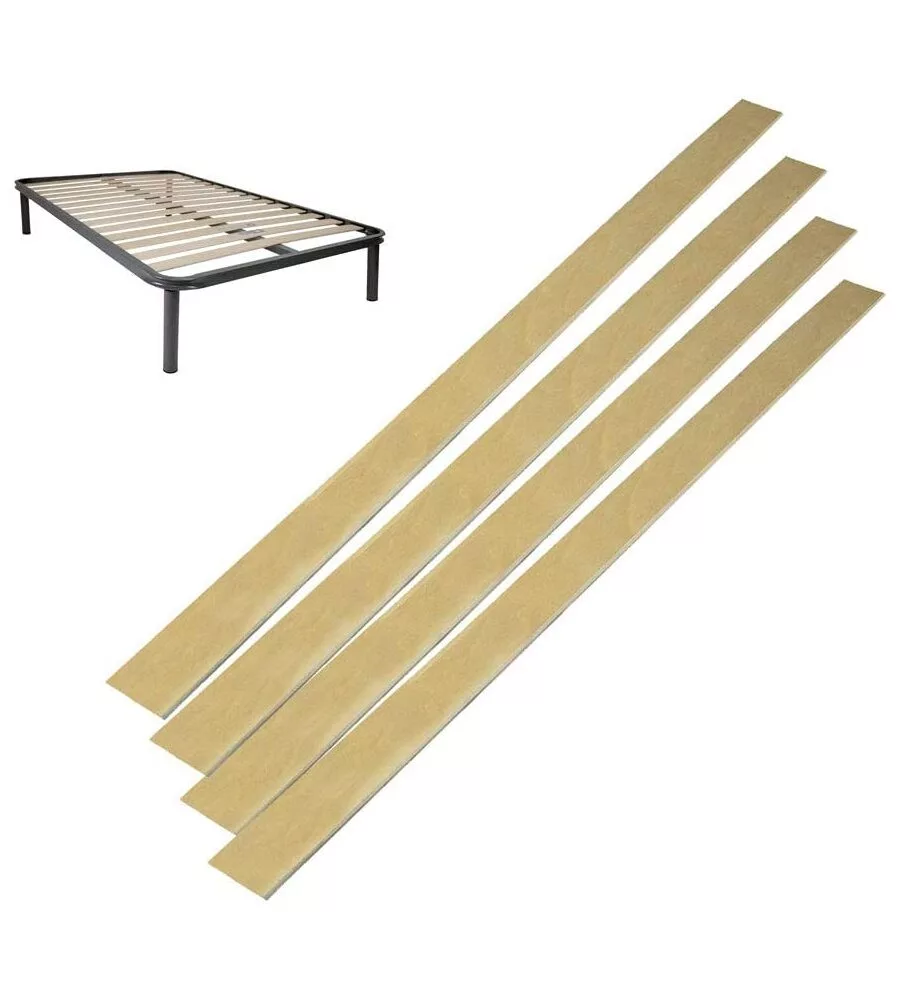 SET 4 DOGHE DI RICAMBIO PER LETTO IN BETULLA
