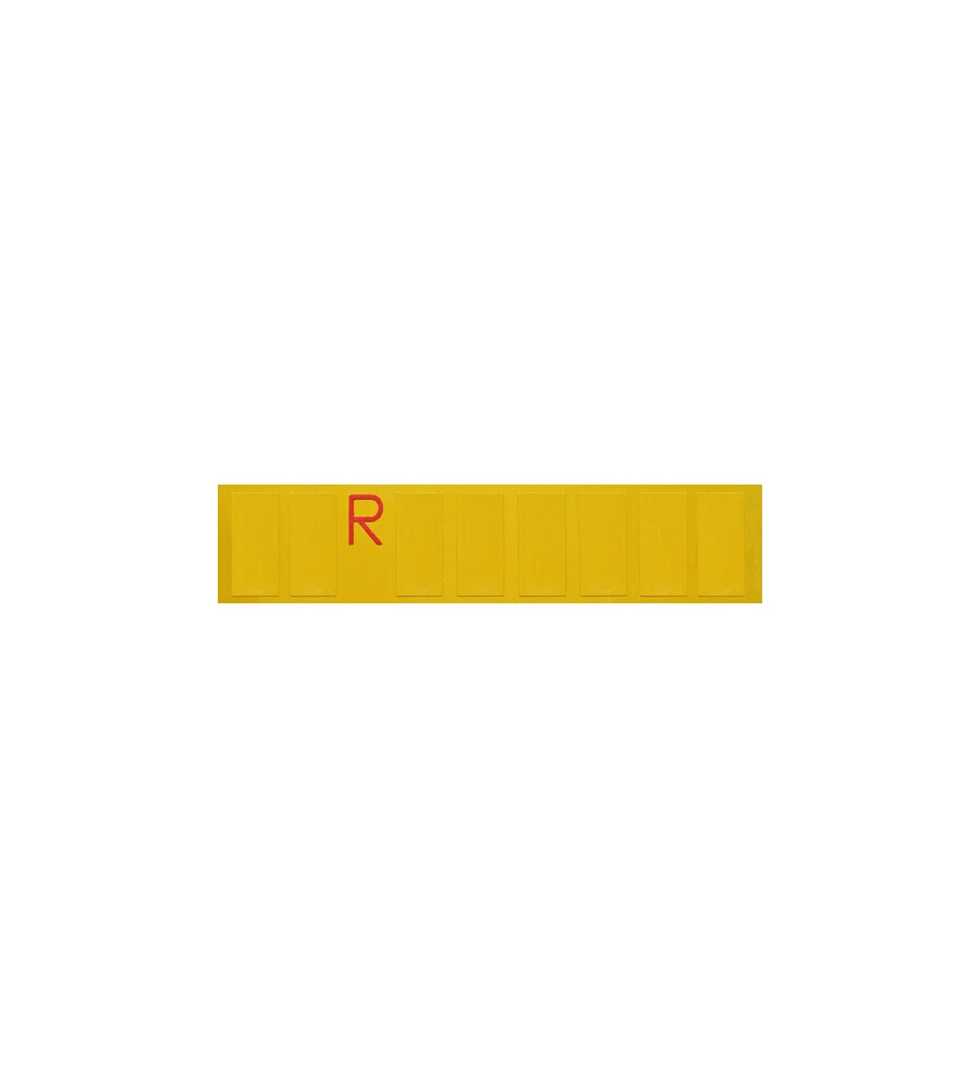 TARGA RIPETITRICE PROVVISORIA PER RIMORCHI 480X110MM - LAMPA - 98071
