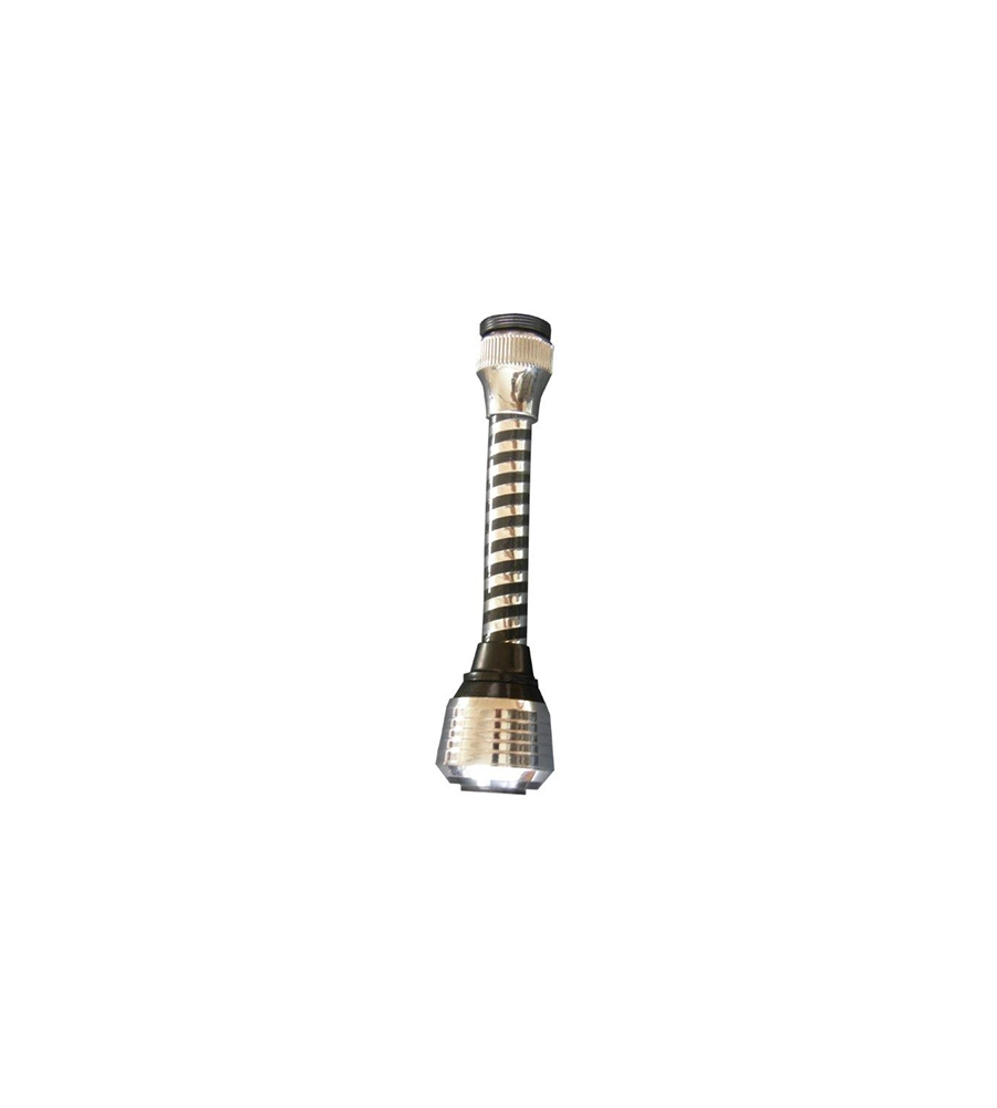 ROMPIGETTO A 2 GETTI ATTACCO M22/F24 NERO/CROMO