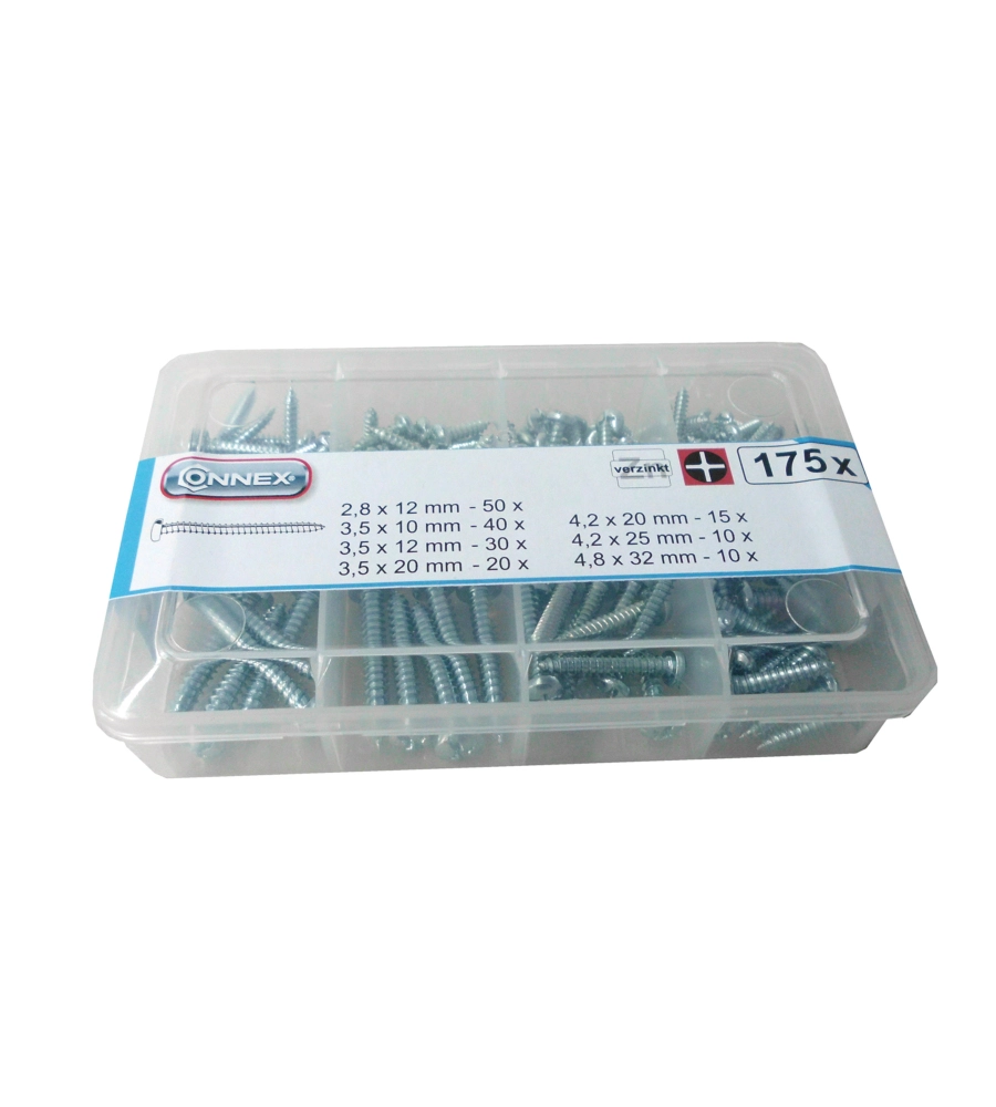 ASSORTIMENTO VITI UNIVERSALI 175 PZ.