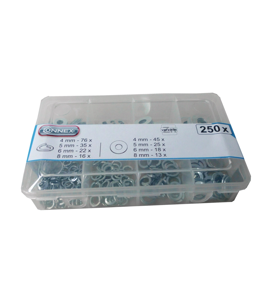 ASSORTIMENTO RONDELLE 250 PZ.
