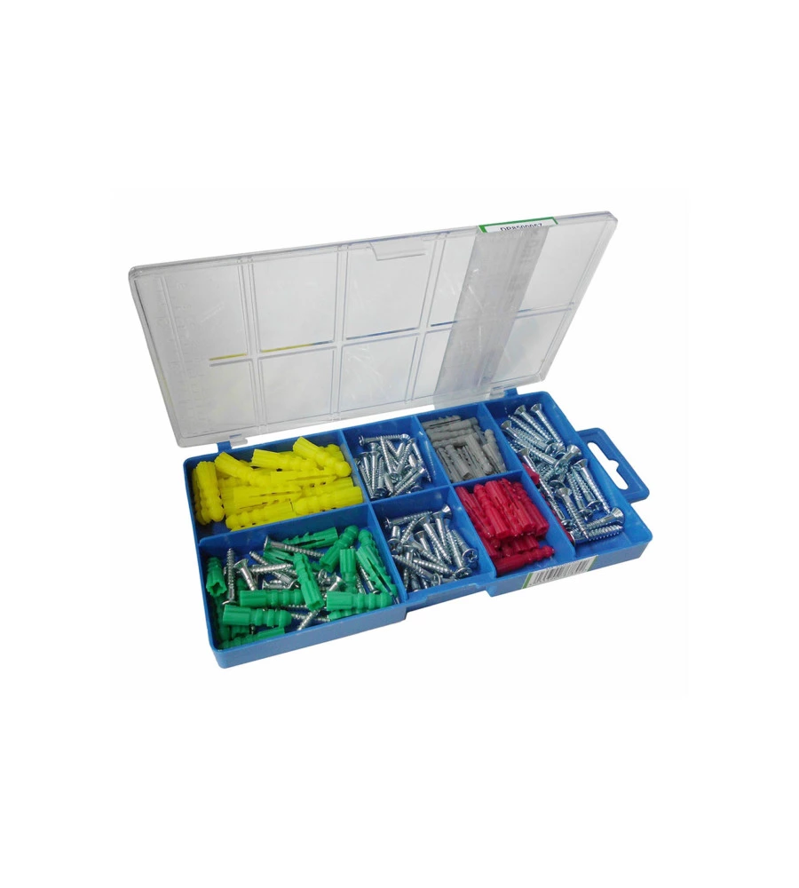 ASSORTIMENTO VITI E TASSELLI 160 PZ.