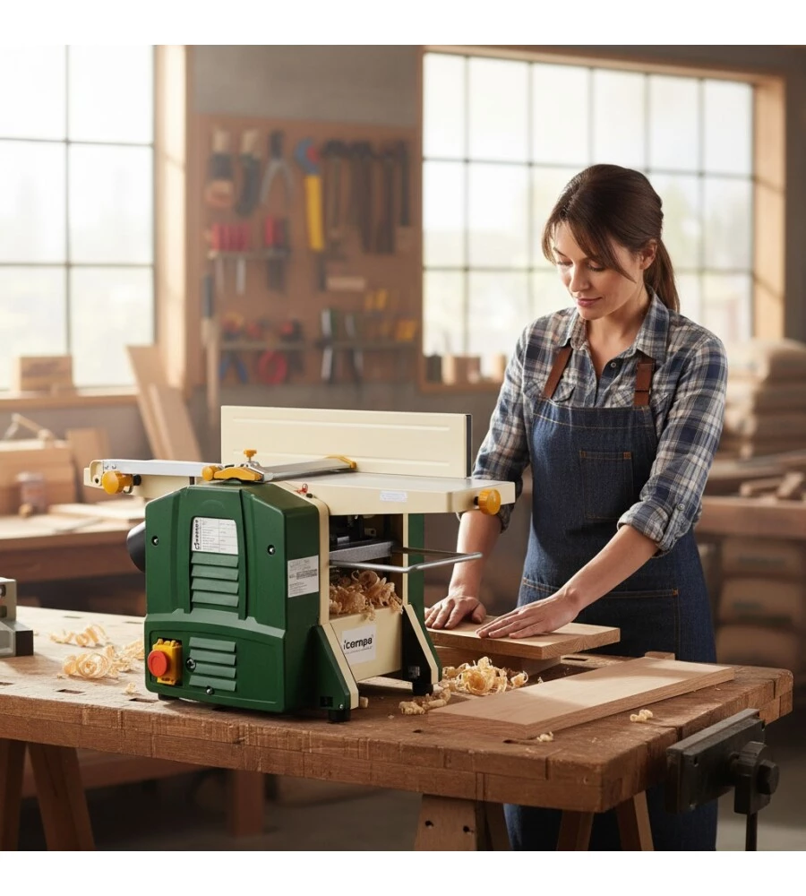 PIALLA A FILO COMBINATA COMPA "MINI KOMPACTA" PER LAVORAZIONE LEGNO 1600 W