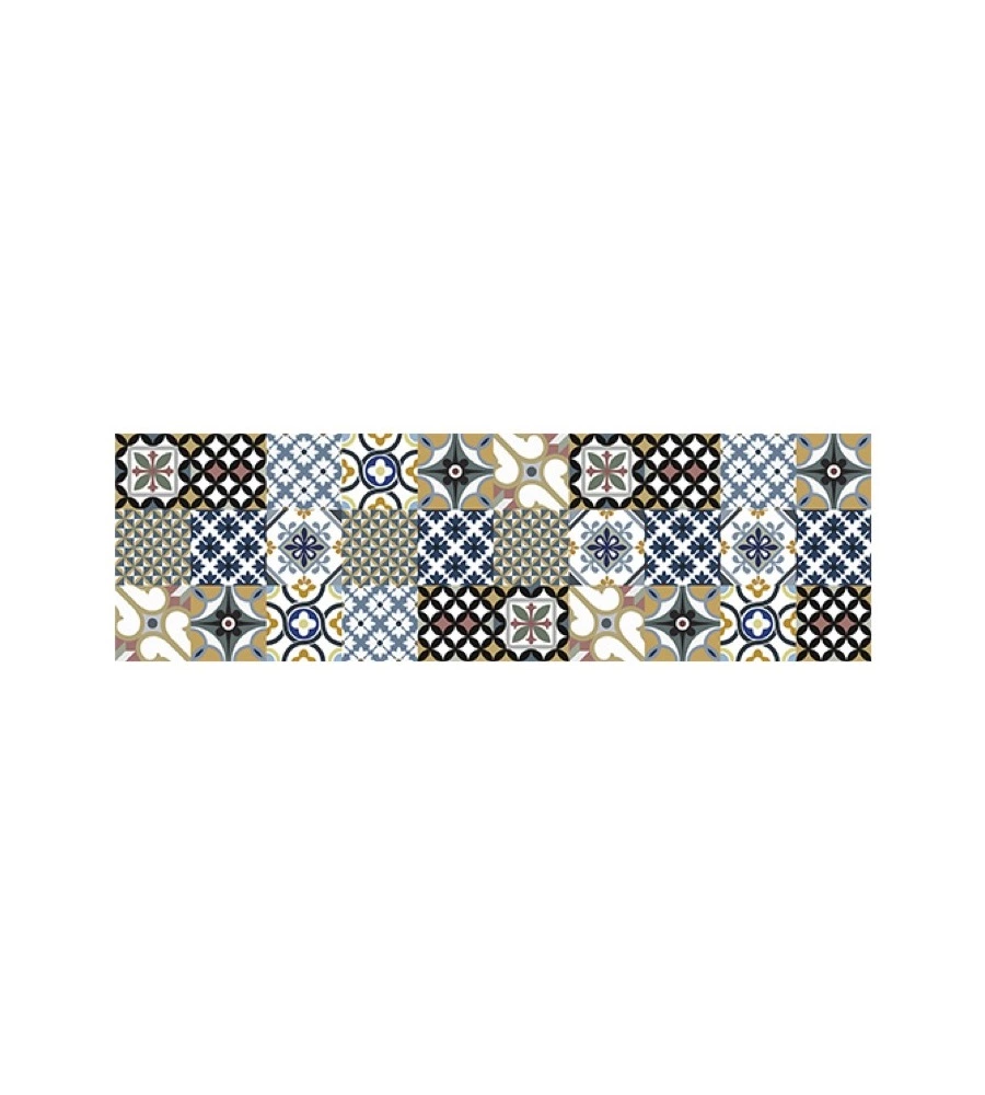 TAPPETO VINILICO STAMPATO "CROMA HIDRAULICO", 60X200 CM