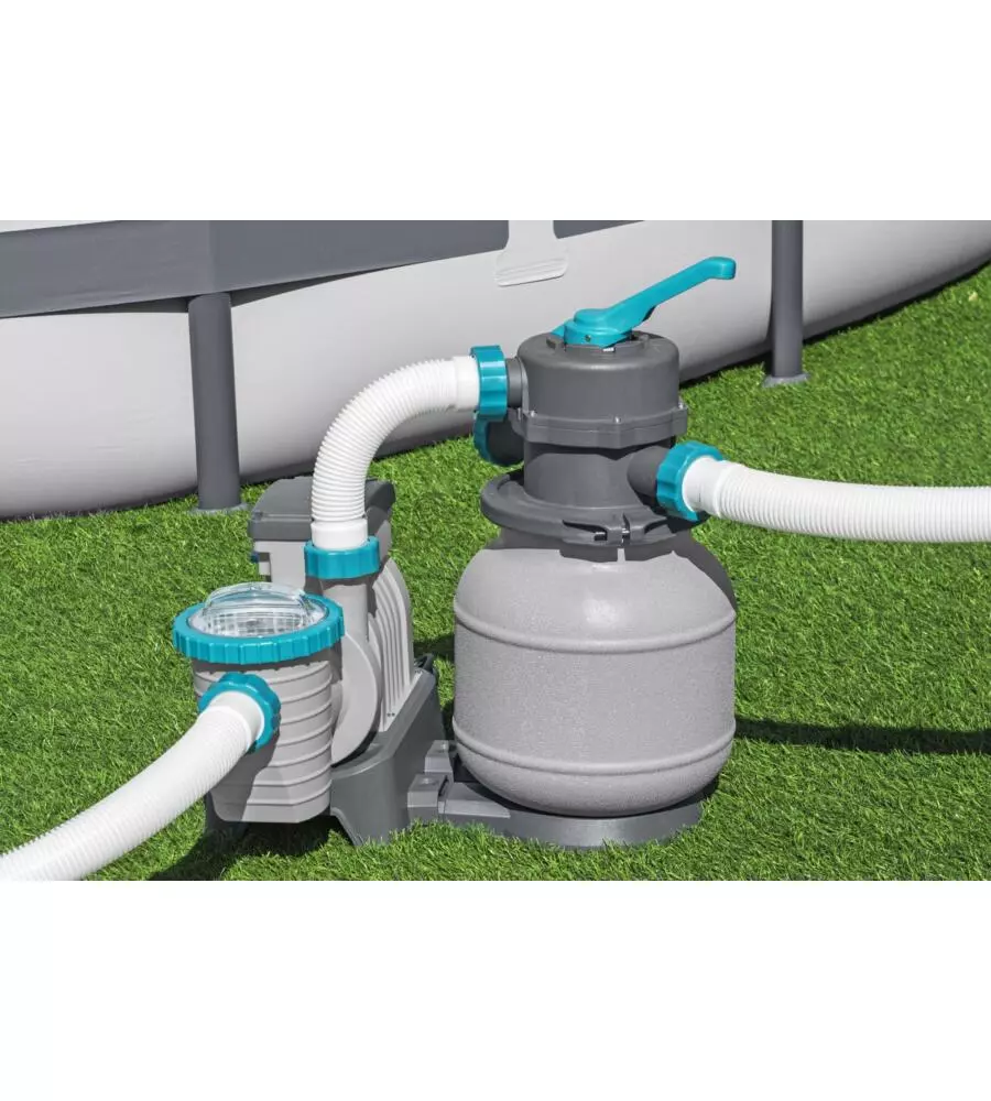 POMPA DI FILTRAGGIO A SABBIA BESTWAY "FLOWCLEAR" PER PISCINE DA 5.678 LITRI/ORA - COD. 58497