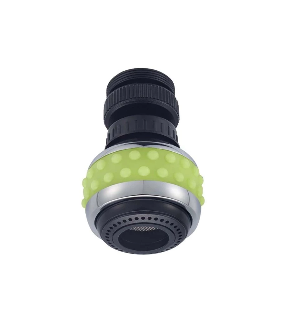 ROMPIGETTO RUBINETTO PER CUCINA "BUBBLE STREAM" - VERDE 2 GETTI