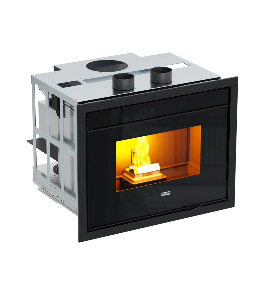 INSERTO CAMINO A PELLET CANALIZZATO CANADIAN STOVE "15C" 13,5 KW