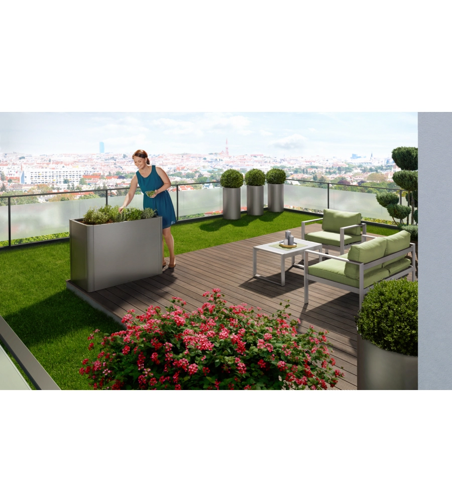 BIOHORT AIUOLA "BELVEDERE" MIS.S GRIGIO QUARZO