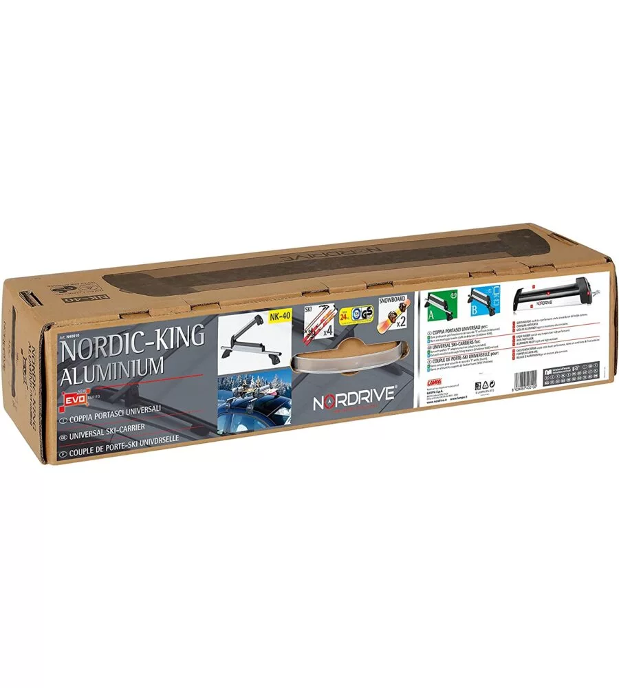 PORTASCI NORDIC-KING EVO ALUMINIUM NK-40 N40010 - NORDRIVE