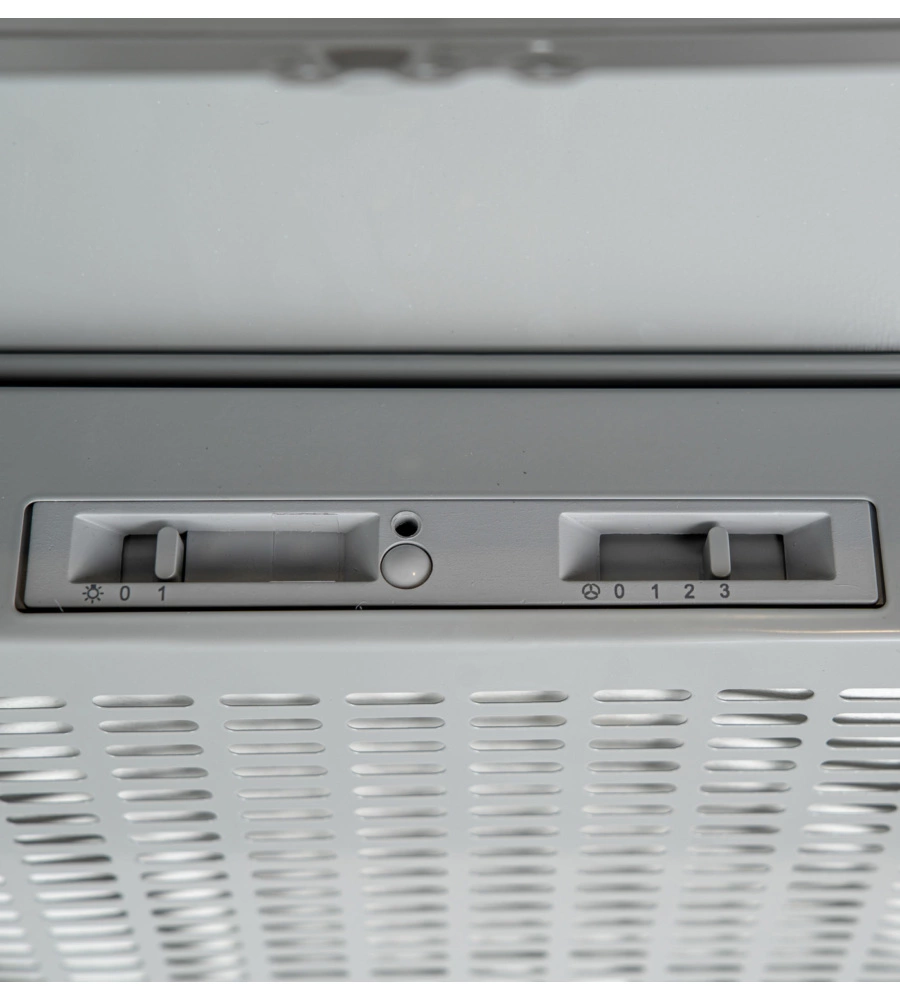 CAPPA ASPIRANTE FABER "152 LG A60" SOTTOPENSILE GRIGIA DA 60 CM 225 M³/H CON 2 FILTRI CARBONE.