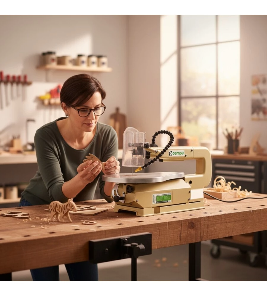 TRAFORO ELETTRICO OSCILLANTE PER LEGNO COMPA LAMA 133 MM 85W