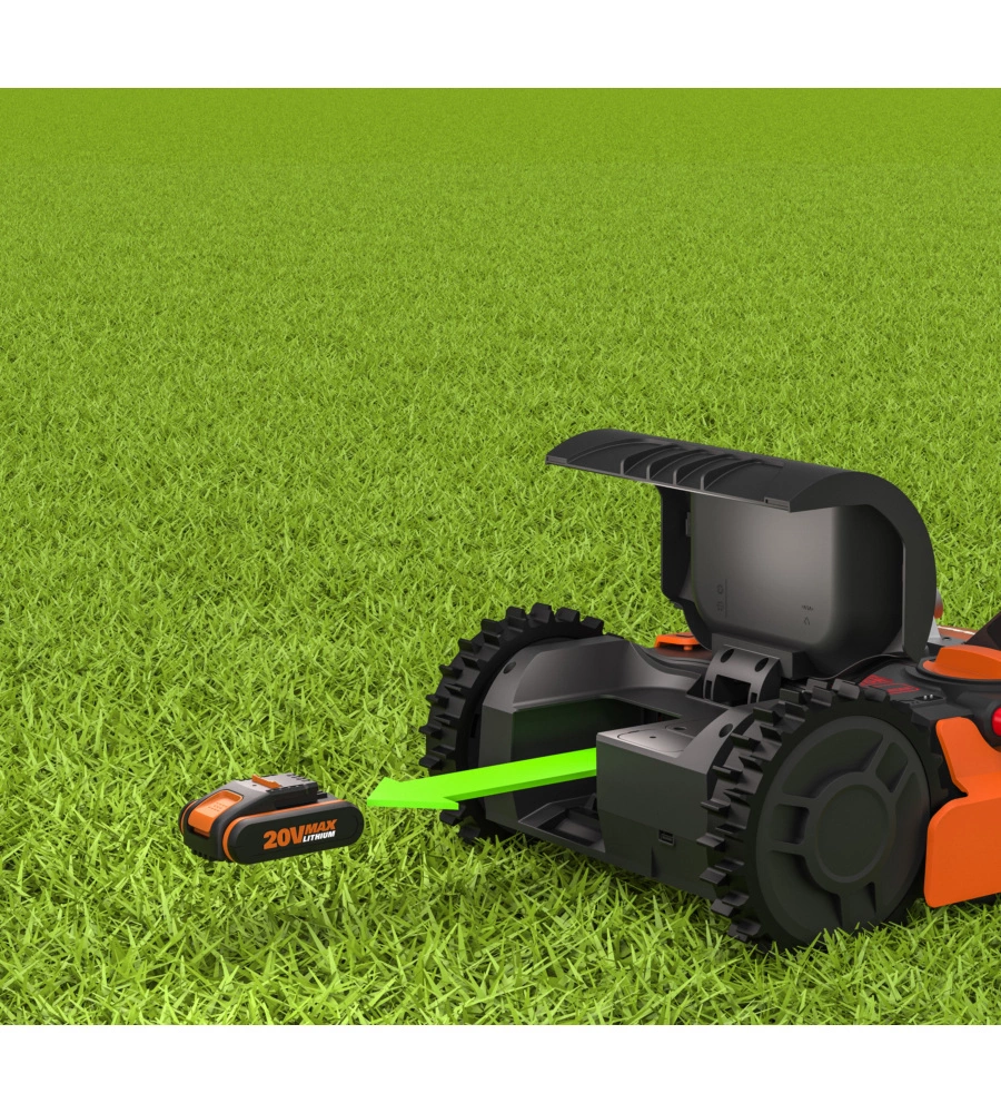 ROBOT TAGLIAERBA WORX "LANDROID S300 WR130E" AREA DI TAGLIO 300 MQ