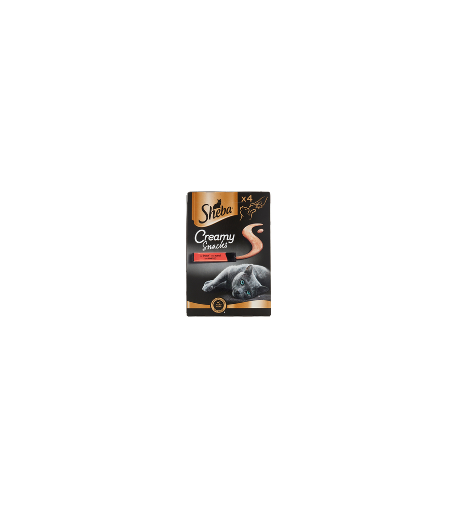 SHEBA - SNACK PER GATTI CREAMY MANZO