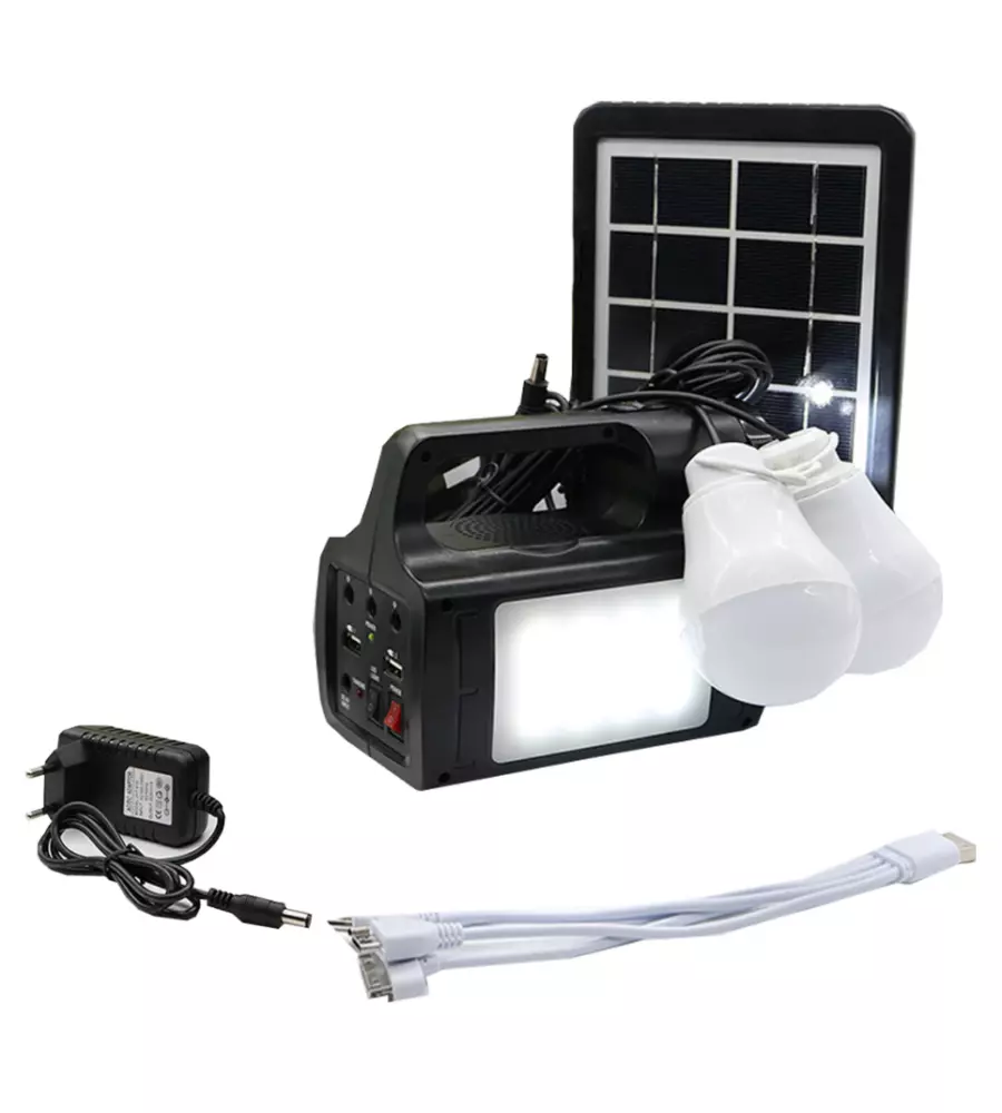 SISTEMA DI RICARICA SOLARE MULTIFUNZIONE EUROGARDEN CON BATTERIA