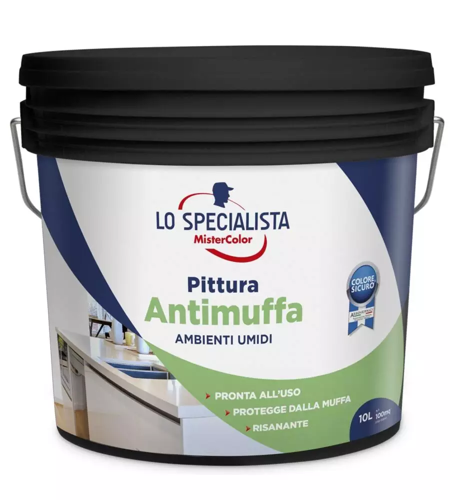PITTURA ANTIMUFFA 10 LT. BIANCO