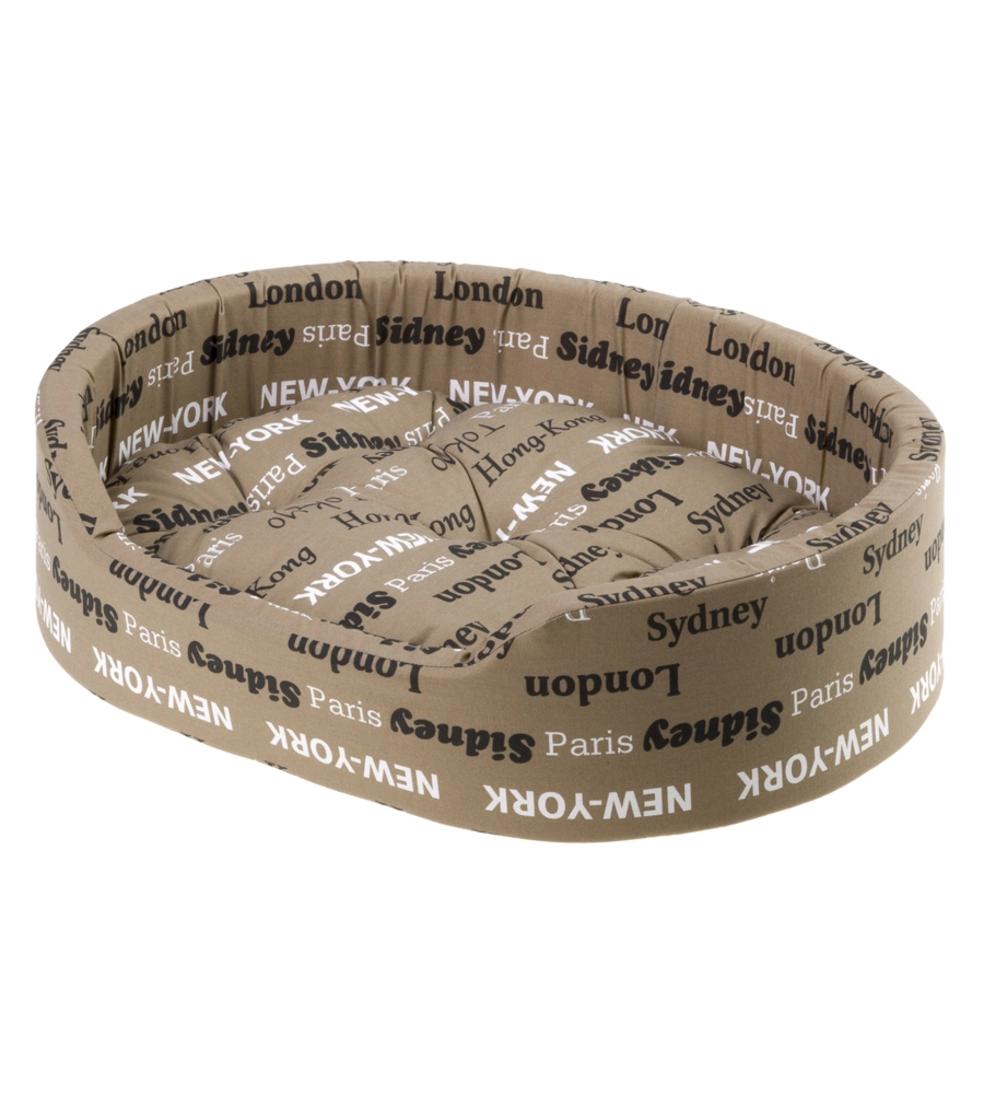 DANDY C 55 CUCCIA IN TESSUTO PER CANI E GATTI, COTONE, 55 X 41 X H 15 CM  - FERPLAST.