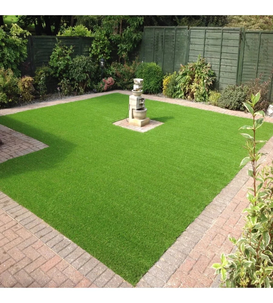 PRATO SINTETICO VERDE ECONOMICO 1X10 MT H50 MM PER GIARDINO "WIMBLEDON"