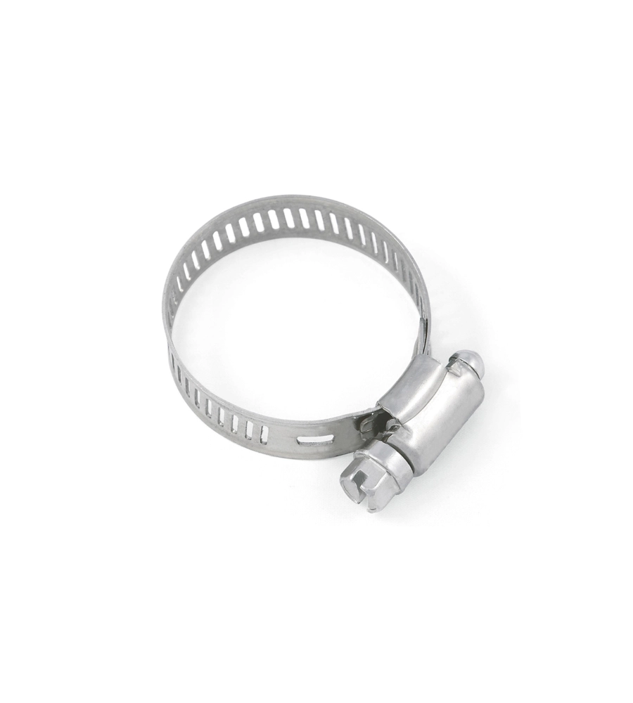 FASCETTA STRINGITUBO Ø 26 - 38 MM. IN ACCIAIO INOX A2 - AISI 304 - 2 PZ.