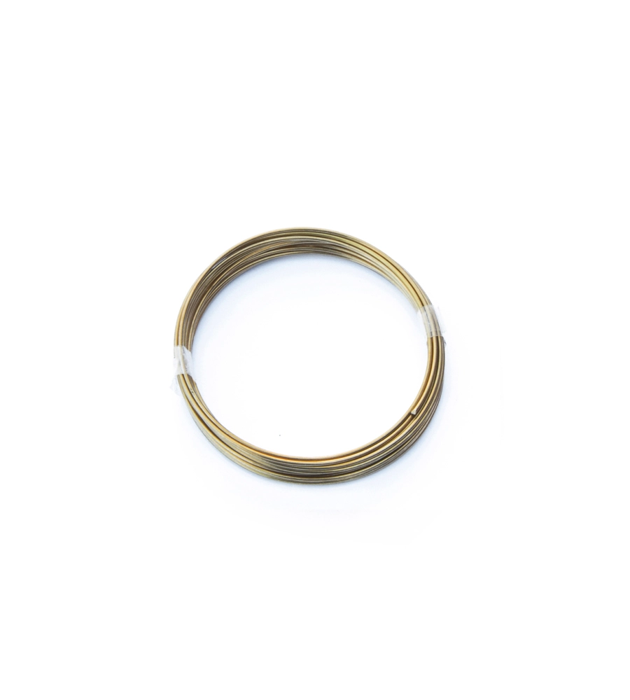 FILO DI OTTONE COTTO Ø 1,5 MM. 4,5 MT.