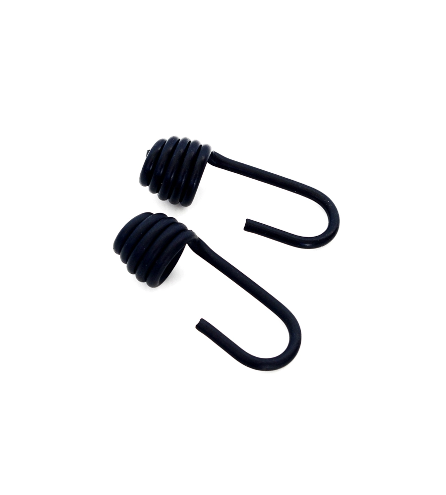 GANCI IN METALLO RICAMBIO PER ELASTICI Ø 10 MM. 2 PZ.