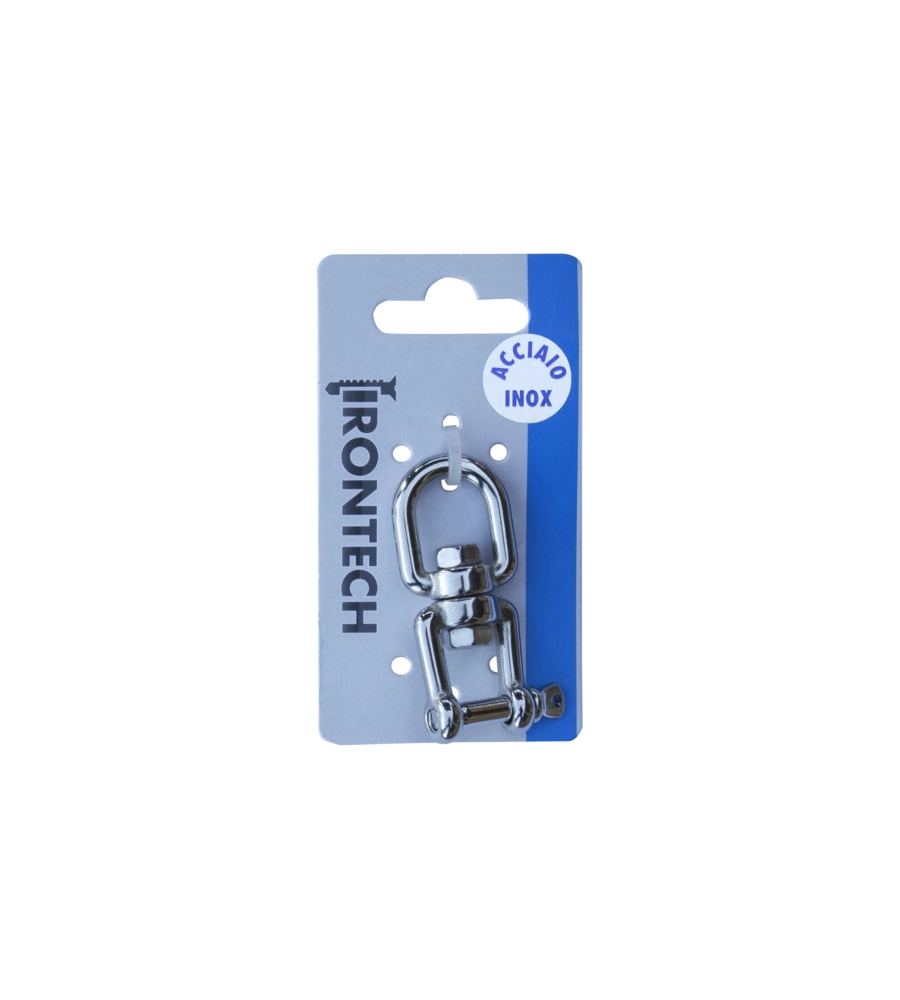 GIRELLA OCCHIO - FORCELLA Ø 6 MM. IN ACCIAIO INOX A4 - AISI 316