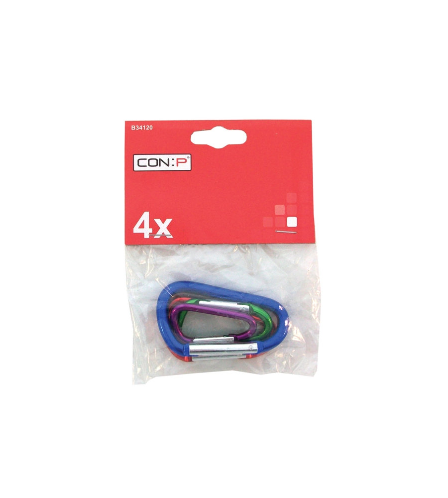 SET MOSCHETTONI ALLUMINIO 4 PEZZI