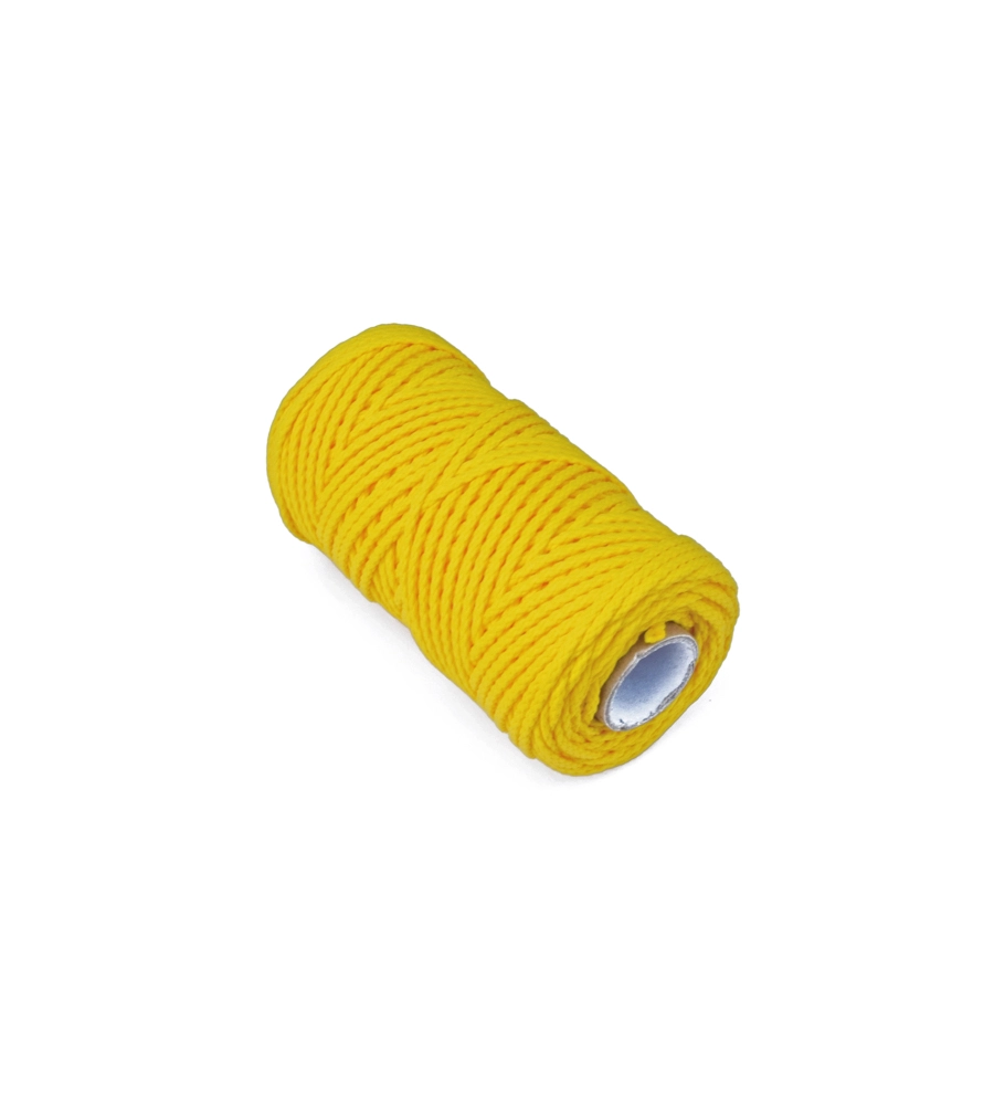 TRECCIA IN POLIPROPILENE Ø 1,8 MM. GIALLA 50 MT.