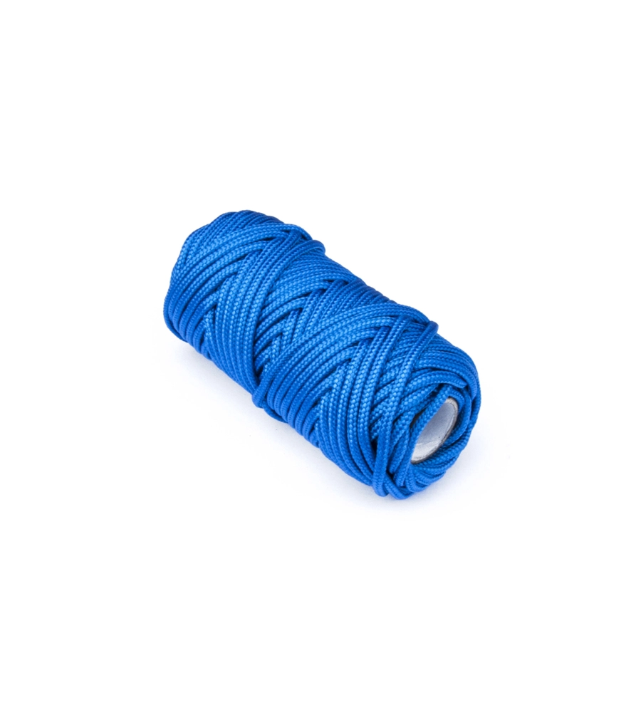 TRECCIA PER VENEZIANA IN POLIPROPILENE Ø 3 MM. BLU ELETTRICO 20 MT.