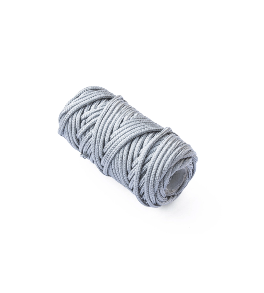 TRECCIA PER VENEZIANA IN POLIPROPILENE Ø 3 MM. GRIGIO 20 MT.