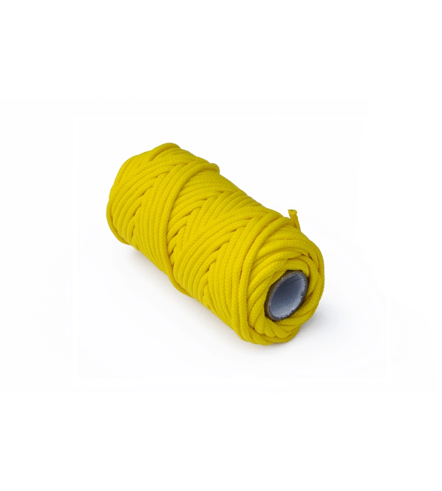 TRECCIA PER VENEZIANA IN POLIPROPILENE Ø 3 MM. GIALLO 20 MT.