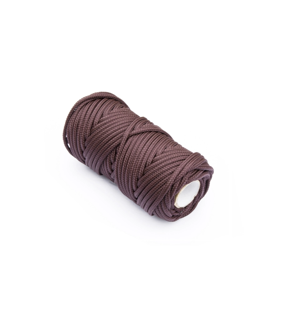TRECCIA PER VENEZIANA IN POLIPROPILENE Ø 3 MM. MARRONE 20 MT.