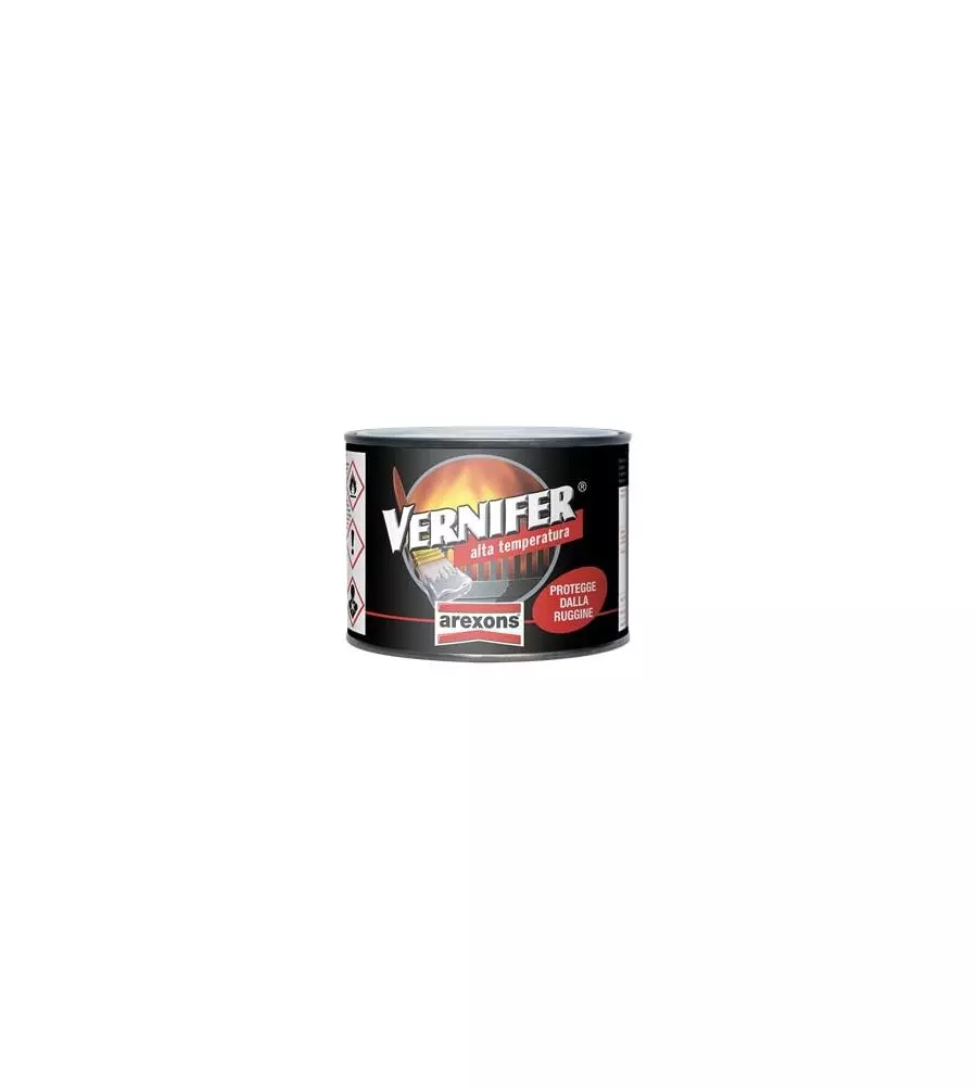 VERNIFER ALTE TEMPERATURE 500ML NERO SATINATO
