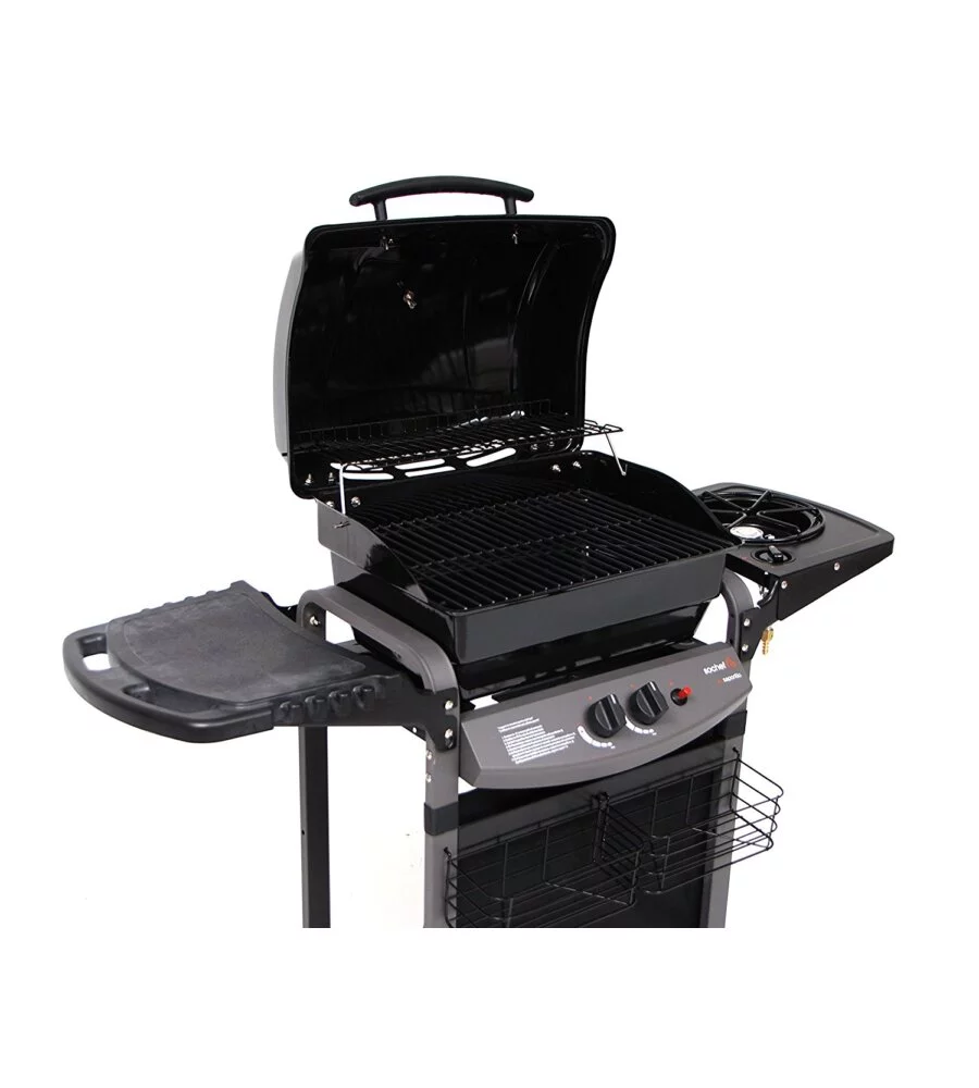 BARBECUE A GAS SOCHEF "PIU SAPORILLO" CON COTTURA A PIETRA LAVICA 2 BRUCIATORI - COD. G20513