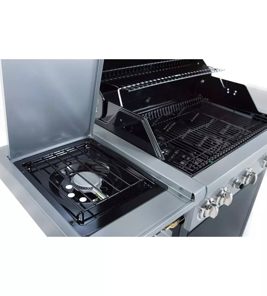 BARBECUE A GAS SOCHEF "MISTER GUSTO" CON COTTURA AUSTRALIANA 4 BRUCIATORI - COD. G45250