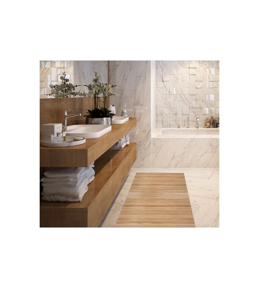 TAPPETO DA INTERNO IN BAMBOO "NATURALE", 60X90 CM