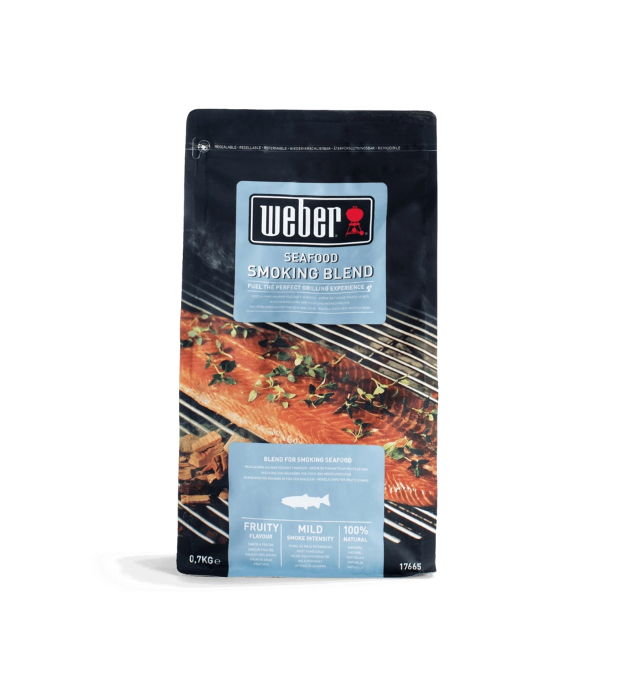 MISCELA CHIPS PER FRUTTI DI MARE WEBER PER BARBECUE 700 GR