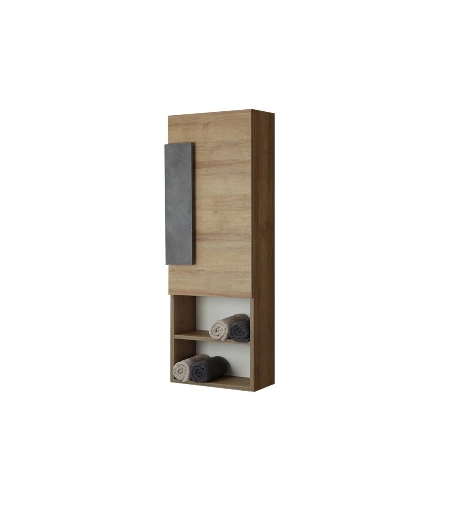 COLONNA PENSILE SOSPESA "URBAN" CON ANTA E VANO, 45X26X135 CM
