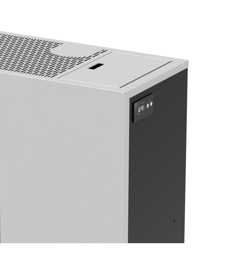 STUFA A PELLET SLIM  CANADIAN STOVE "MINI 5" BIANCO 4,4 KW
