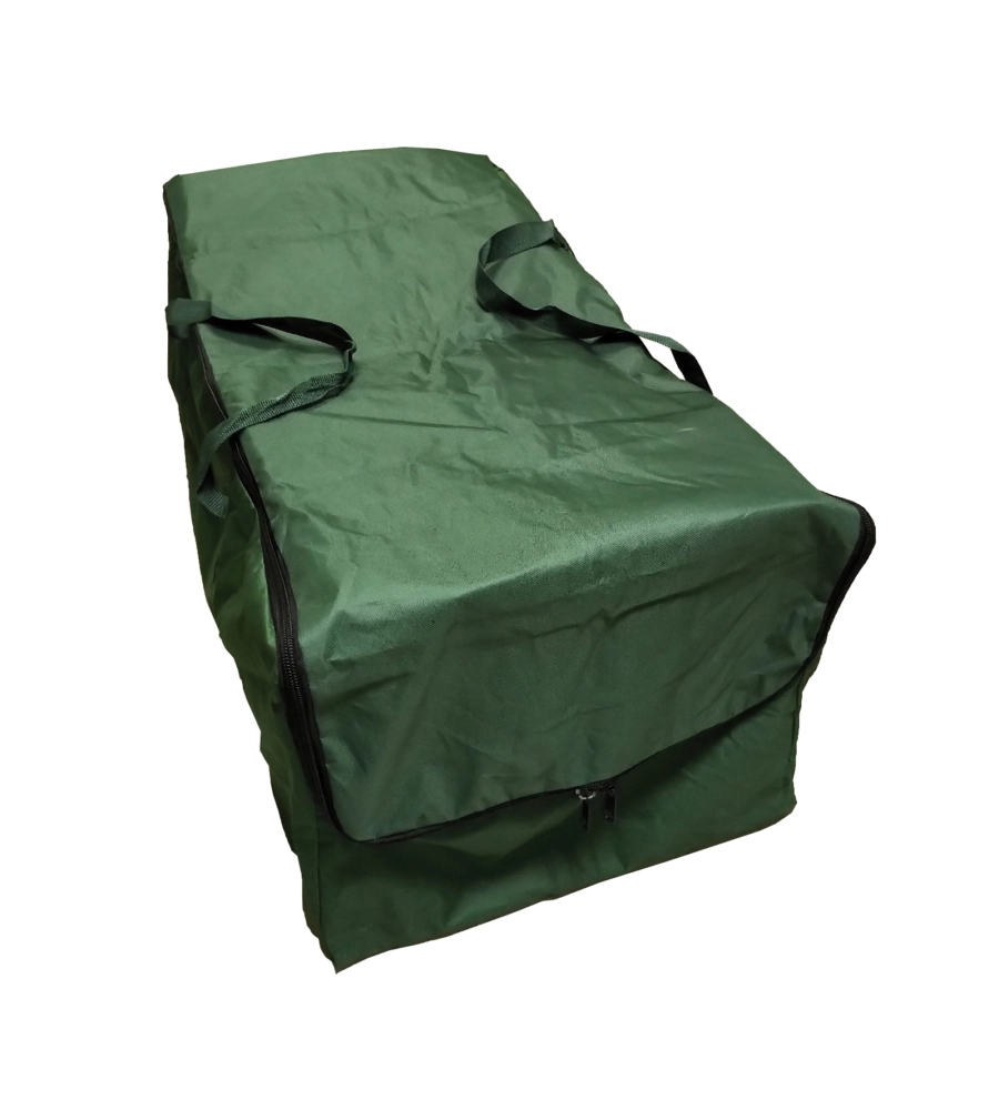 BORSA PER RIPONIMENTO ALBERO DI NATALE CON CERNIERA ZIP IN PVC VERDE 150-210 CM