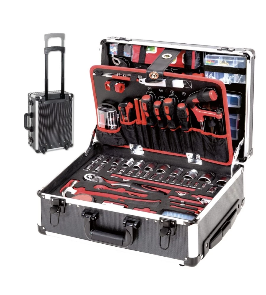 VALIGETTA TROLLEY CON UTENSILI COMPOSTA DA 356 PEZZI