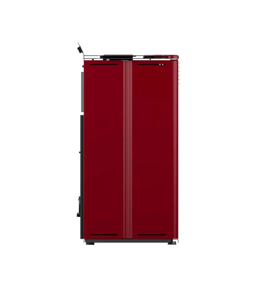 STUFA A PELLET CANALIZZATA CANADIAN STOVE "DESIGN 10C" BORDEAUX 8,7 KW