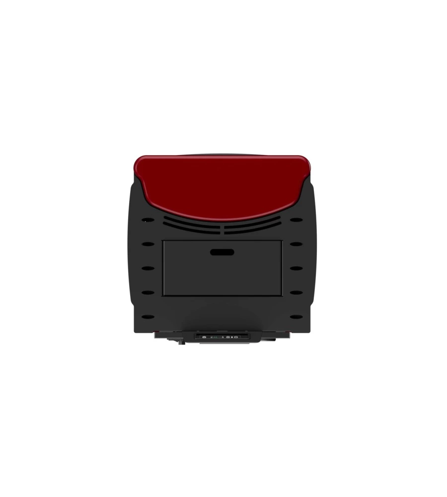STUFA A PELLET CANALIZZATA CANADIAN STOVE "DESIGN 10C" BORDEAUX 8,7 KW