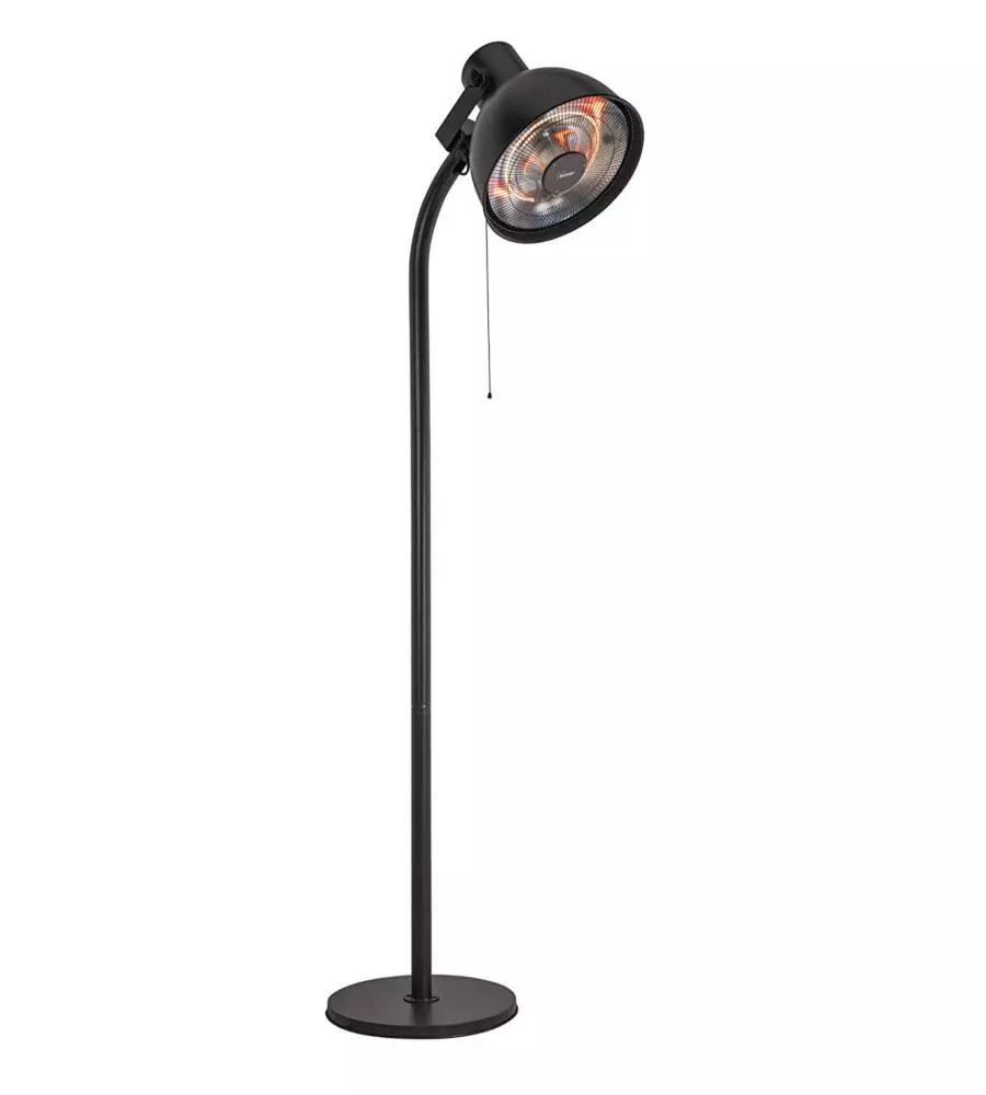 LAMPADA RISCALDANTE ALOGENA A PIANTANA PER ESTERNI "FREE STANDING" - BIMAR 2.000 W